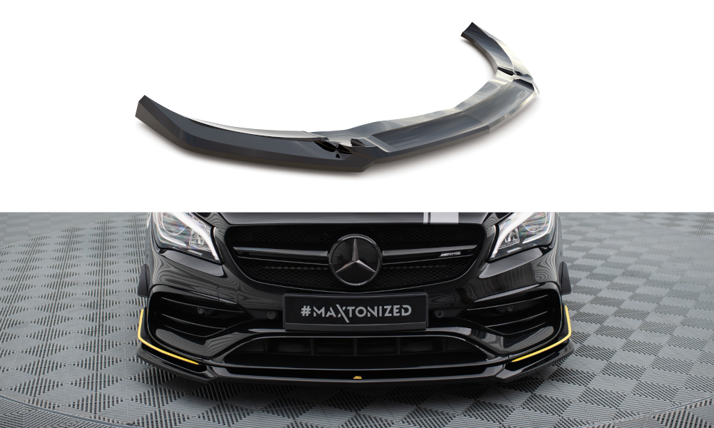 Lame Du Pare-Chocs Avant V.4 Mercedes-AMG CLA 45 Aero C117 Facelift ME-CLA-117-45-AMG-AERO-FD2G