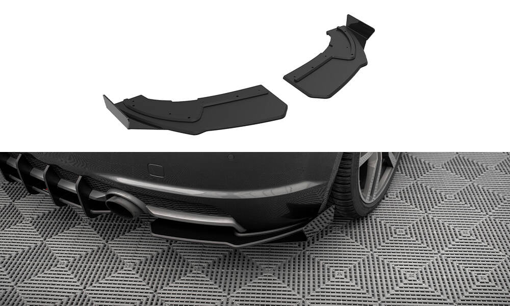 Street Pro Lame Du Pare Chocs Arriere + Flaps Audi TT S-Line 8S AUTT3SLINECNC-RSD1B+RSF1G
