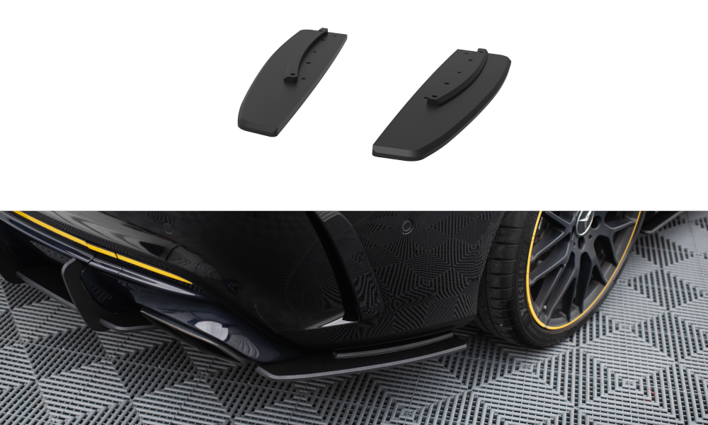 Street Pro Lame Du Pare Chocs Arriere Mercedes-AMG CLA 45 C117 Facelift MECLA117AMGAEROCNC-RSD1B