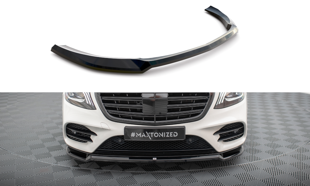 Lame Du Pare-Chocs Avant V.1 Mercedes-Benz S AMG-Line W222 Facelift ME-S-222F-AMGLINE-FD1G