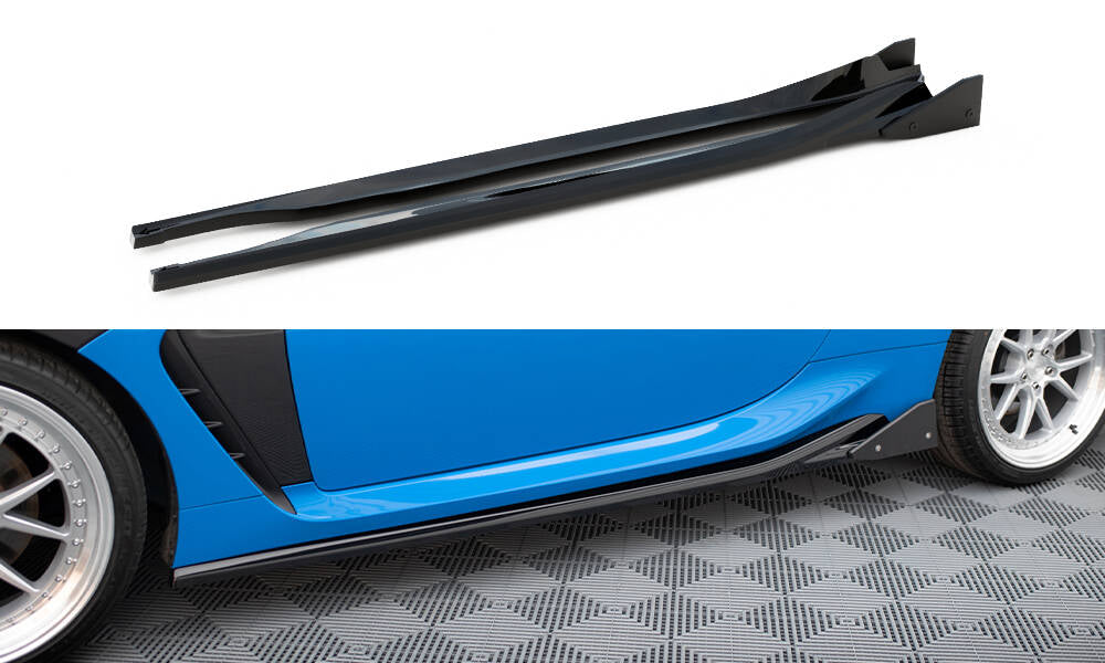 Rajouts Des Bas De Caisse V.1 + Flaps Toyota GR86 Mk1 TO-GR86-1-SD1G+SF1B