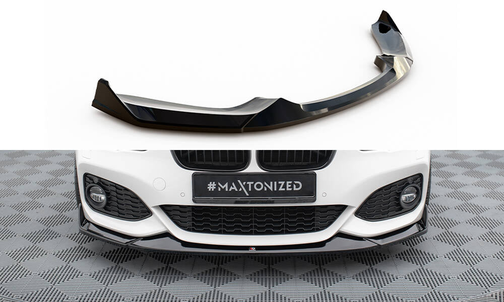Lame Du Pare-Chocs Avant V.4 CSL Look BMW 1 M-Pack / M140i F20 Facelift BM-1-F20F-M-FD4G