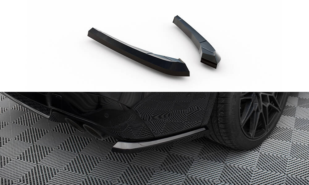 Lames De Pare-Chocs Arrière Latérales V.1 BMW X3 M F97 Facelift BM-X3M-F97F-RSD1G