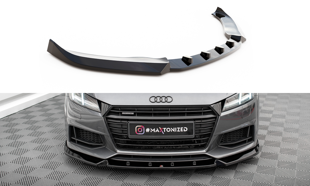 Lame Du Pare-Chocs Avant V.2 Audi TT S / S-Line 8S AU-TT-3-SLINE-FD2G