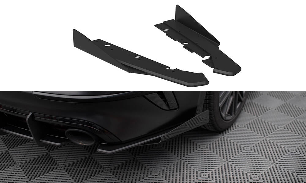 Street Pro Lame Du Pare Chocs Arriere + Flaps Kia Proceed GT Mk1 Facelift KICE3FPROGTCNC-RSD1BRB+RSF1G