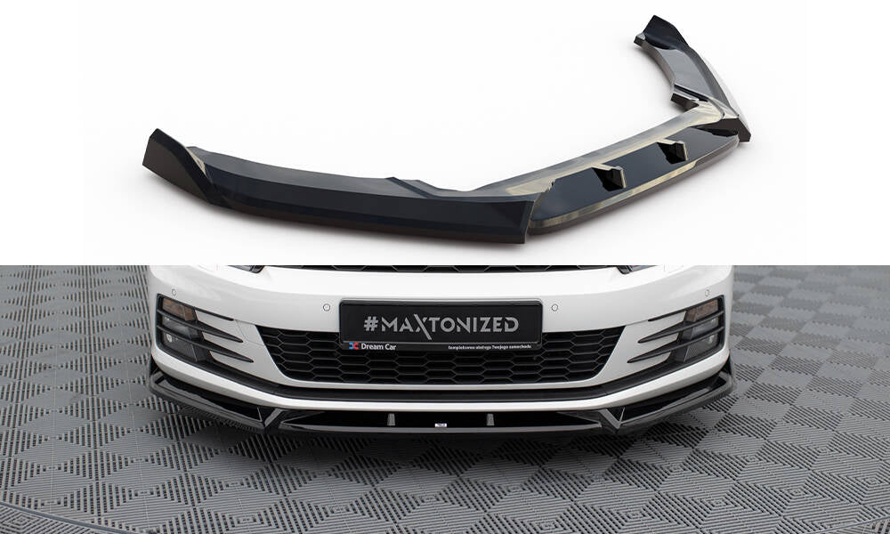 Lame Du Pare-Chocs Avant V.2 Volkswagen Scirocco Mk3 Facelift VW-SC-3F-FD2G