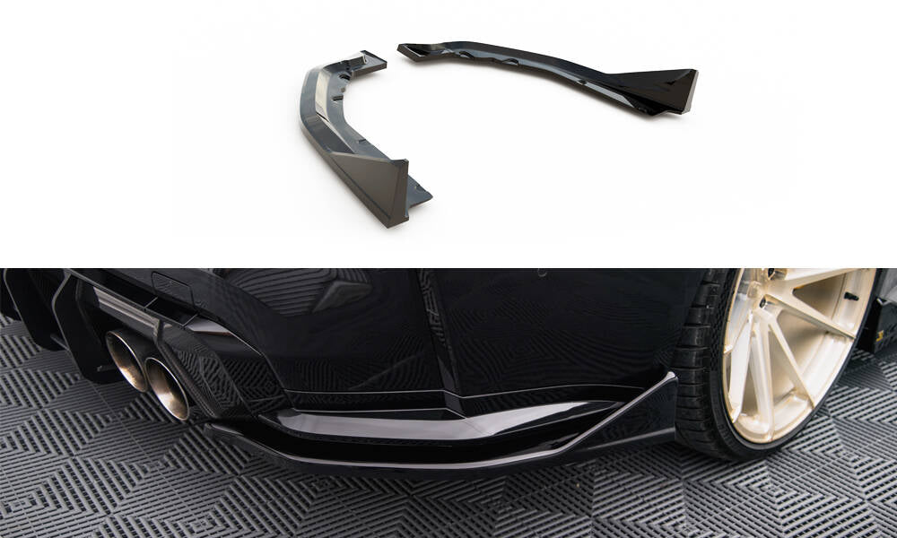 Lames De Pare-Chocs Arrière Latérales V.4 BMW M4 G82 BM-4-G82-M-RSD4G