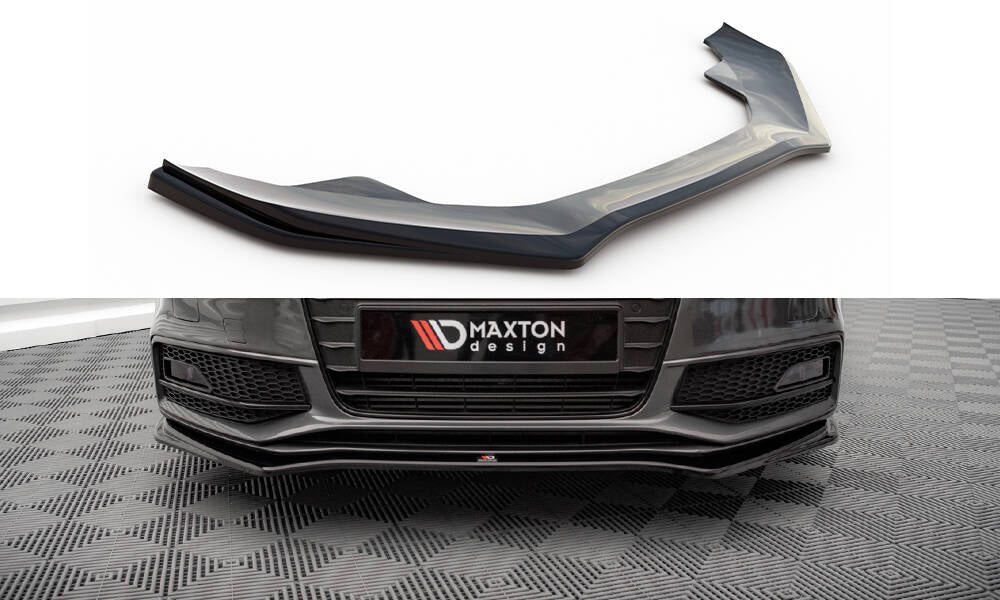 Lame Du Pare-Chocs Avant V.4 Audi A4 S-Line / S4 B8 Facelift AU-A4-B8F-SLINE-FD2G