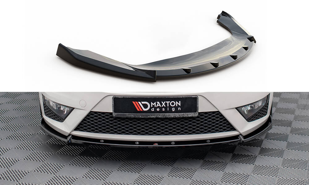 Lame Du Pare-Chocs Avant V.2 Seat Ibiza FR SC Mk4 Facelift SE-IB-4F-FR-SC-FD2G