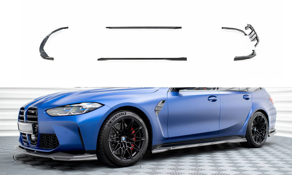 Set of Carbon Fiber Splitters BMW M3 G81 Touring CF-BM-3-G81-M-SET