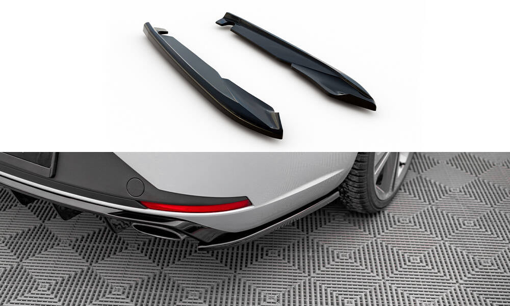 Lames De Pare-Chocs Arrière Latérales V.2 Seat Leon Cupra Sportstourer Mk3 SE-LE-3-CU-ST-RSD2G