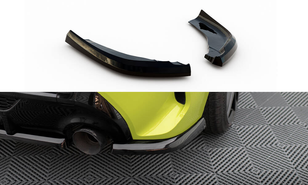 Lames De Pare-Chocs Arrière Latérales V.11 BMW 1 M-Pack / M135i F40 BM-1-40-M-RSD7G