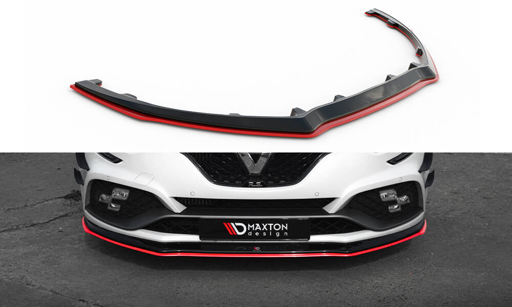 Lame Du Pare-Chocs Avant V.3 Renault Megane RS Mk4 RE-ME-4-RS-FD2G+FD2RRED
