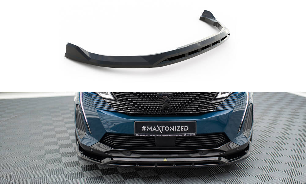 Lame Du Pare-Chocs Avant Peugeot 3008 GT-Line Mk2 Facelift PE-3008-2F-GTLINE-FD1G+FD1RG