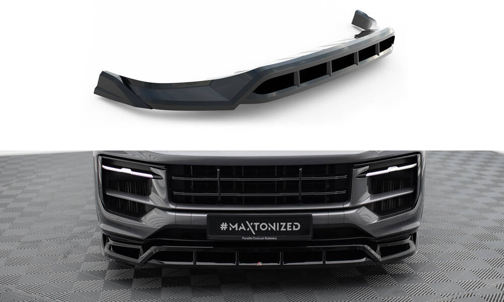 Lame Du Pare-Chocs Avant Porsche Cayenne Mk3 Facelift PO-CAY-3F-FD1G+FD1RG