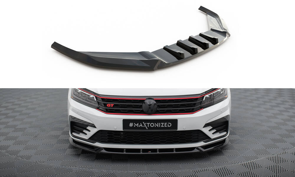 Lame Du Pare-Chocs Avant V.1 Volkswagen Passat GT B8 Facelift USA VW-PA-B7-GT-FD1G