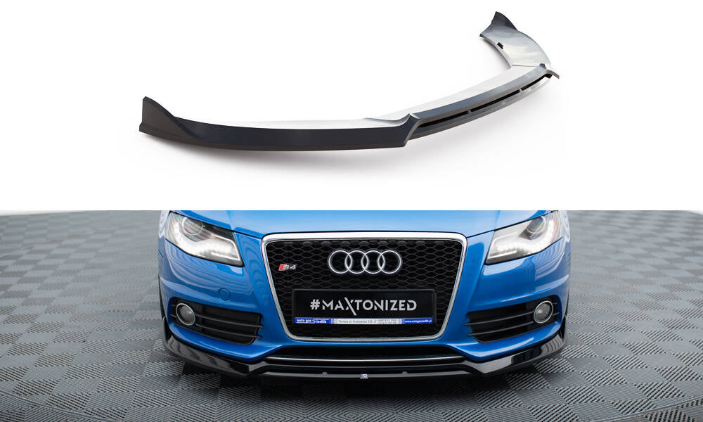 Lame Du Pare-Chocs Avant V.3 Audi S4 / A4 S-Line B8 AU-S4-B8-FD3G+FD3RG
