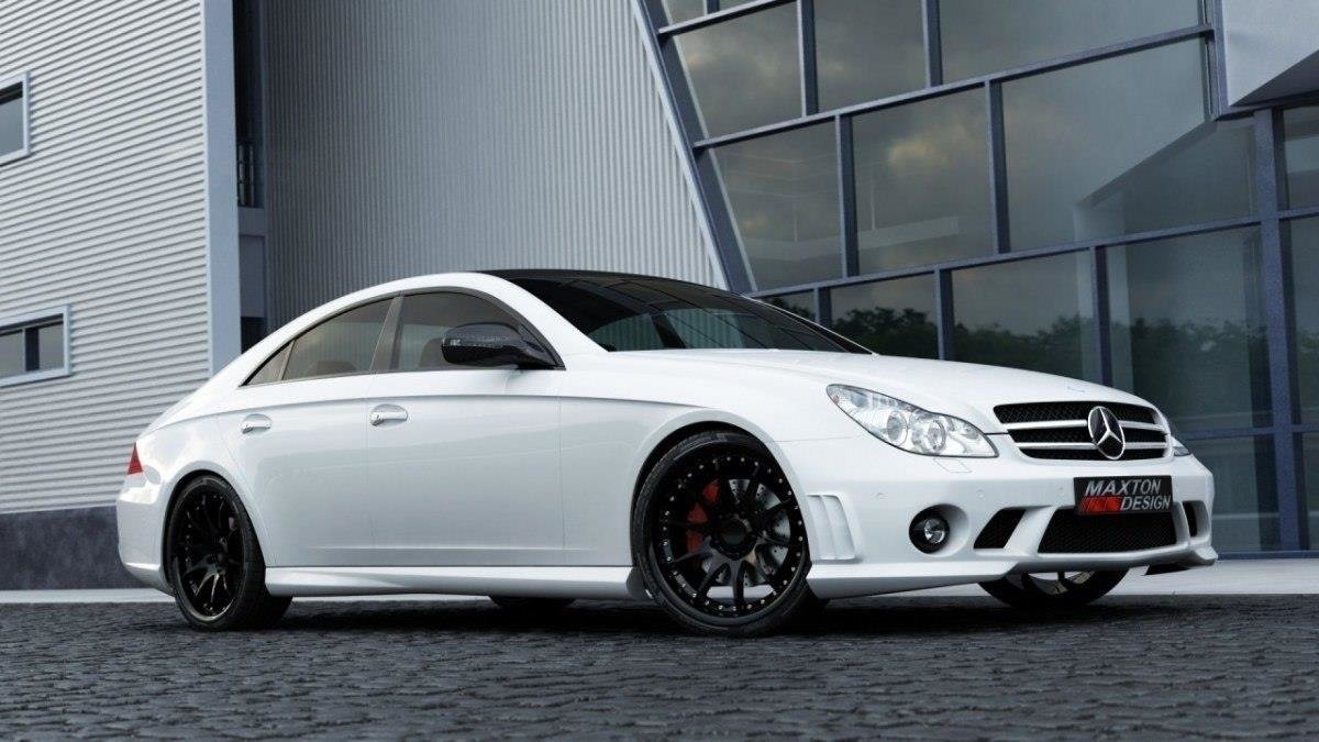 SET DES BAS DE CAISSE MERCEDES CLS C219 < W204 AMG LOOK> ME-CLS-219-AMG204-S1F
