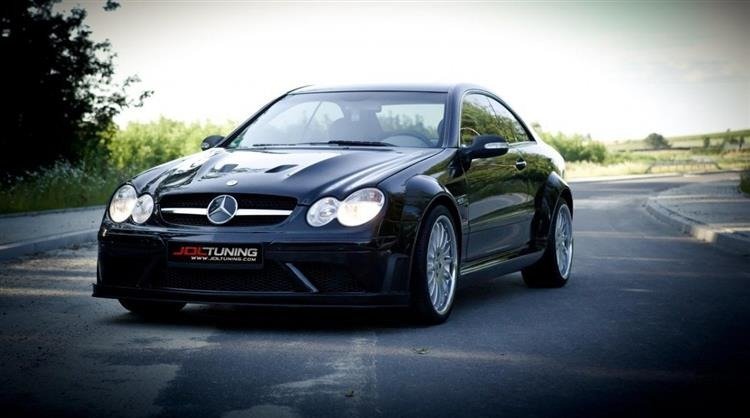 KIT CARROSSERIE MERCEDES CLK W209 BLACK SERIES LOOK ME-CLK-209-BLACK-BK1FP
