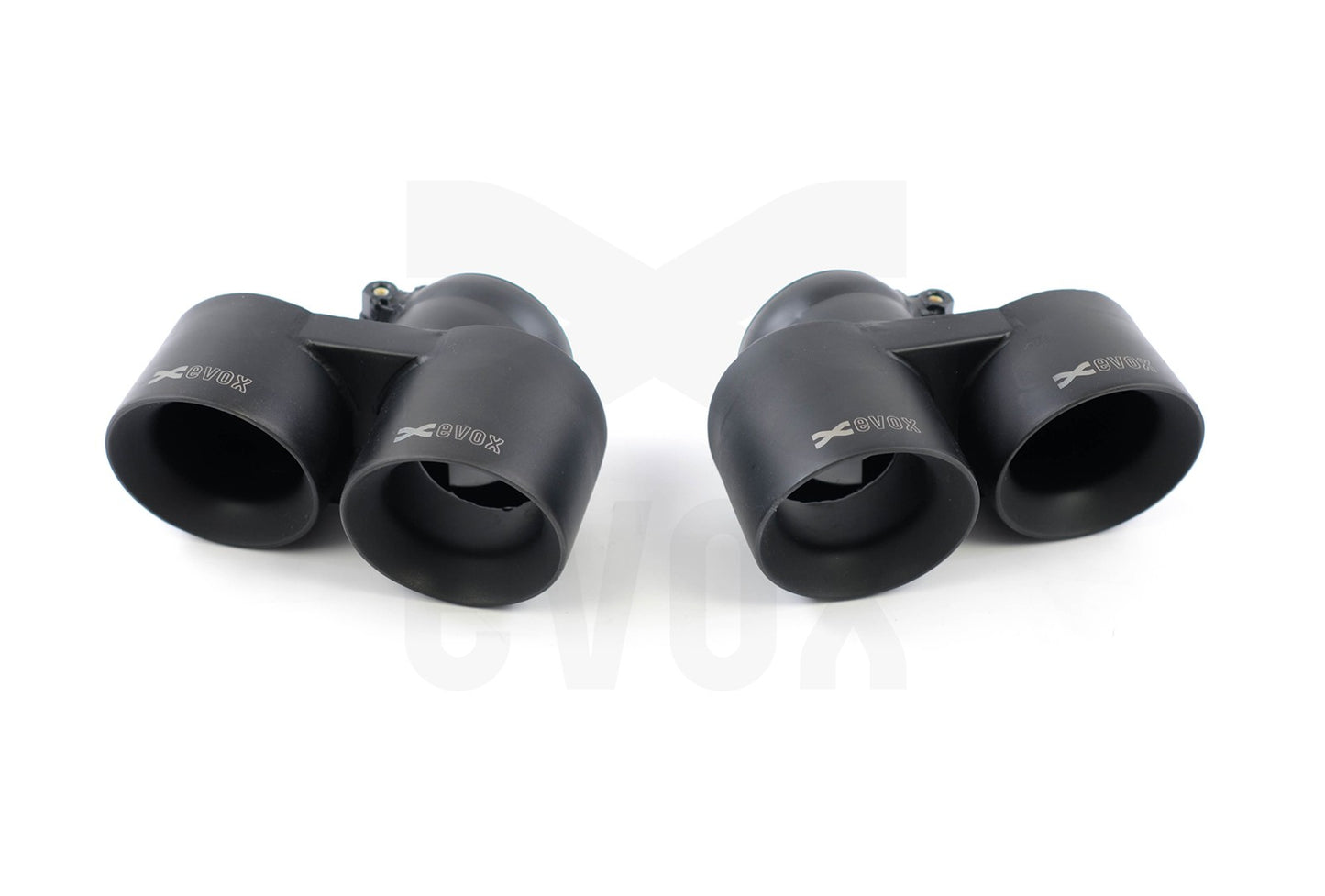 EVOX Sorties Silencieux Noir Porsche 997 Turbo MKI