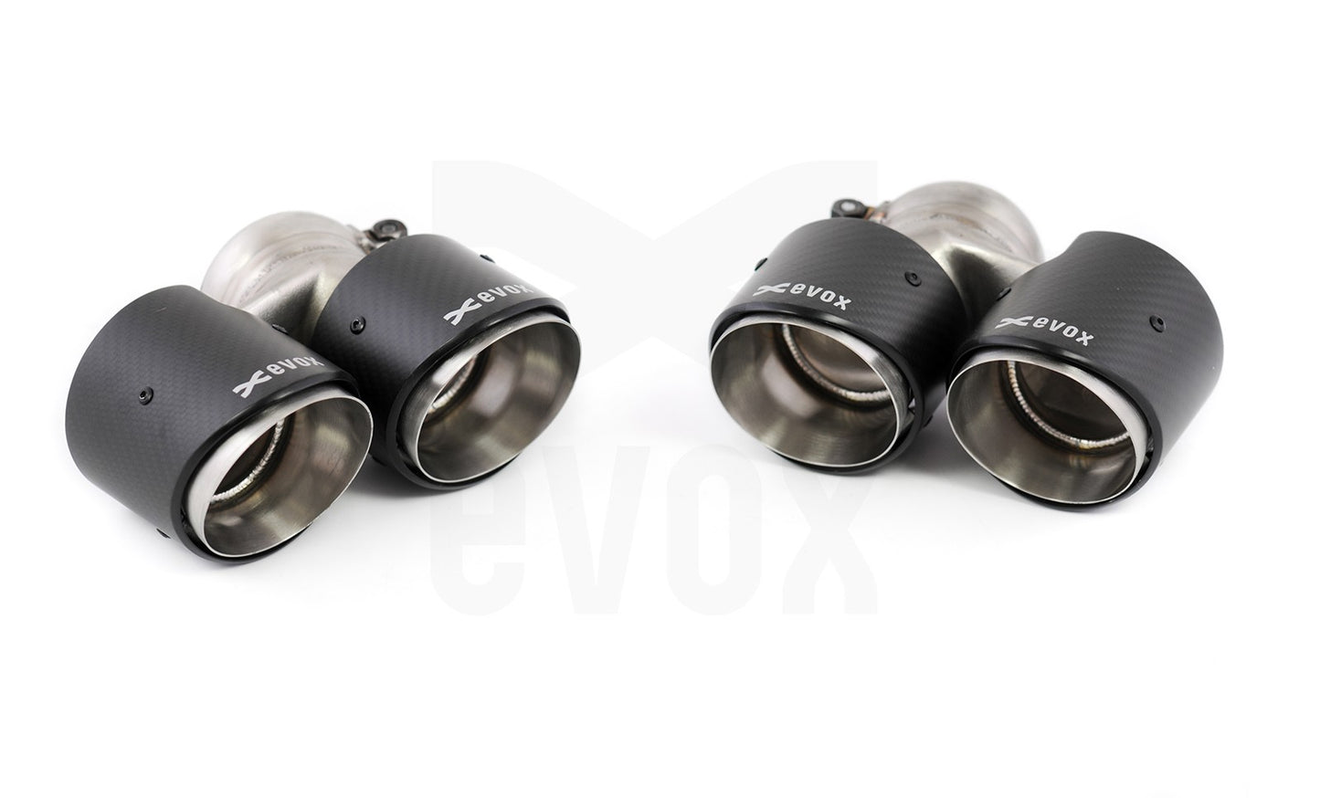 EVOX Sorties Silencieux Carbone Porsche 997 Turbo MKI