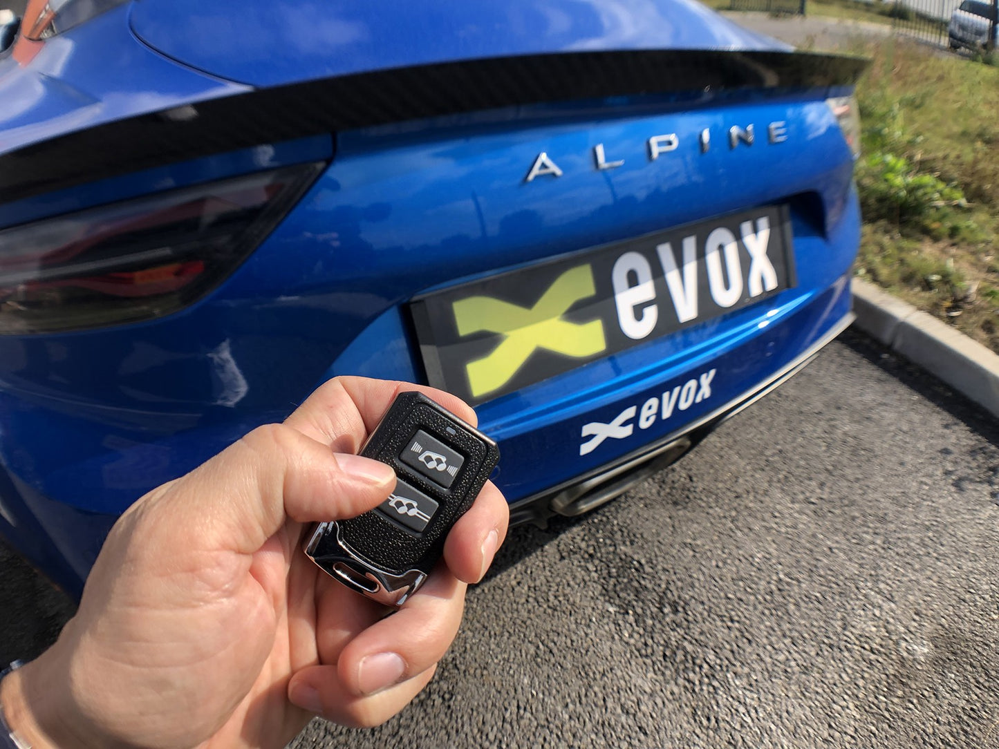 EVOX Silencieux ValveTronic Alpine A110 II Échappement Standard Sans sorties