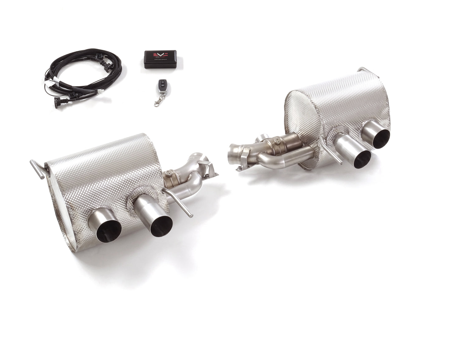 Silencieux arrière duplex Ragazzon en Inox (50.0856.40)