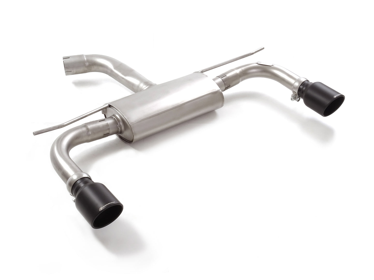 Silencieux arrière duplex Ragazzon en Inox (50.0995.61B)