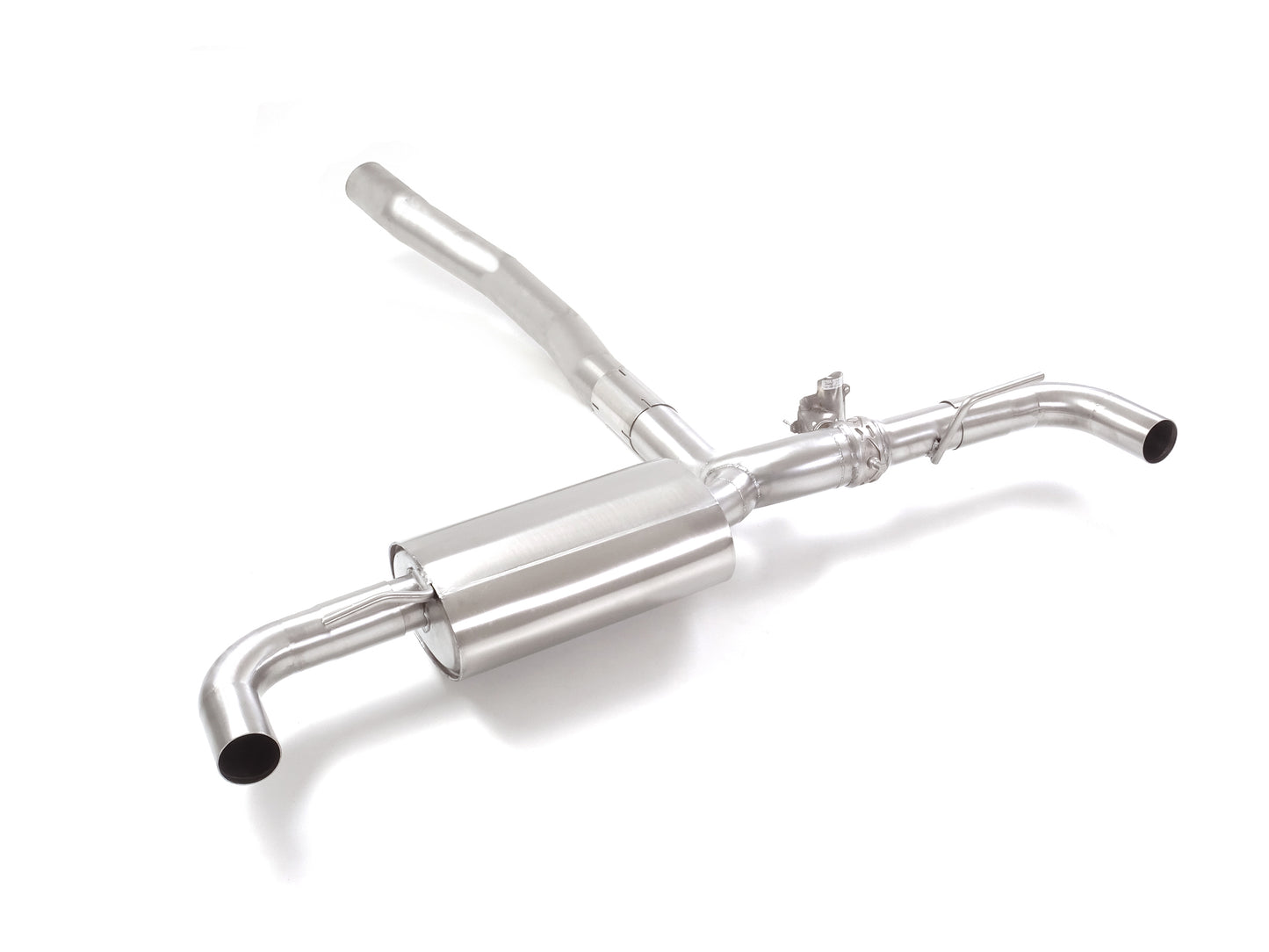 Silencieux arrière duplex Ragazzon en Inox (50.1014.40)