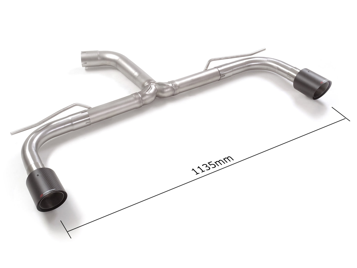 Tube arrière duplex Ragazzon en Inox (50.1025.74)