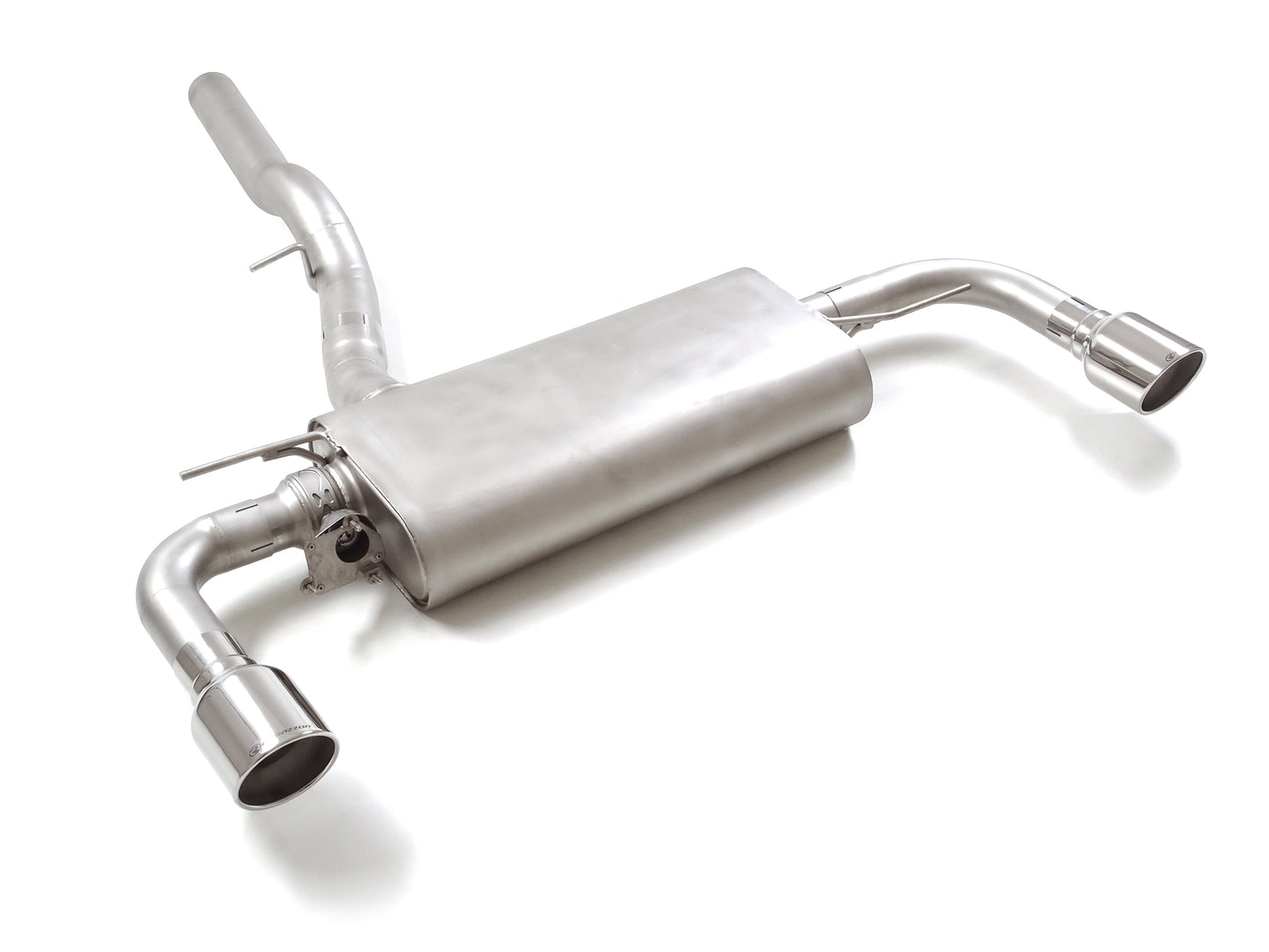 Silencieux arrière duplex Ragazzon en Inox (50.1030.61)