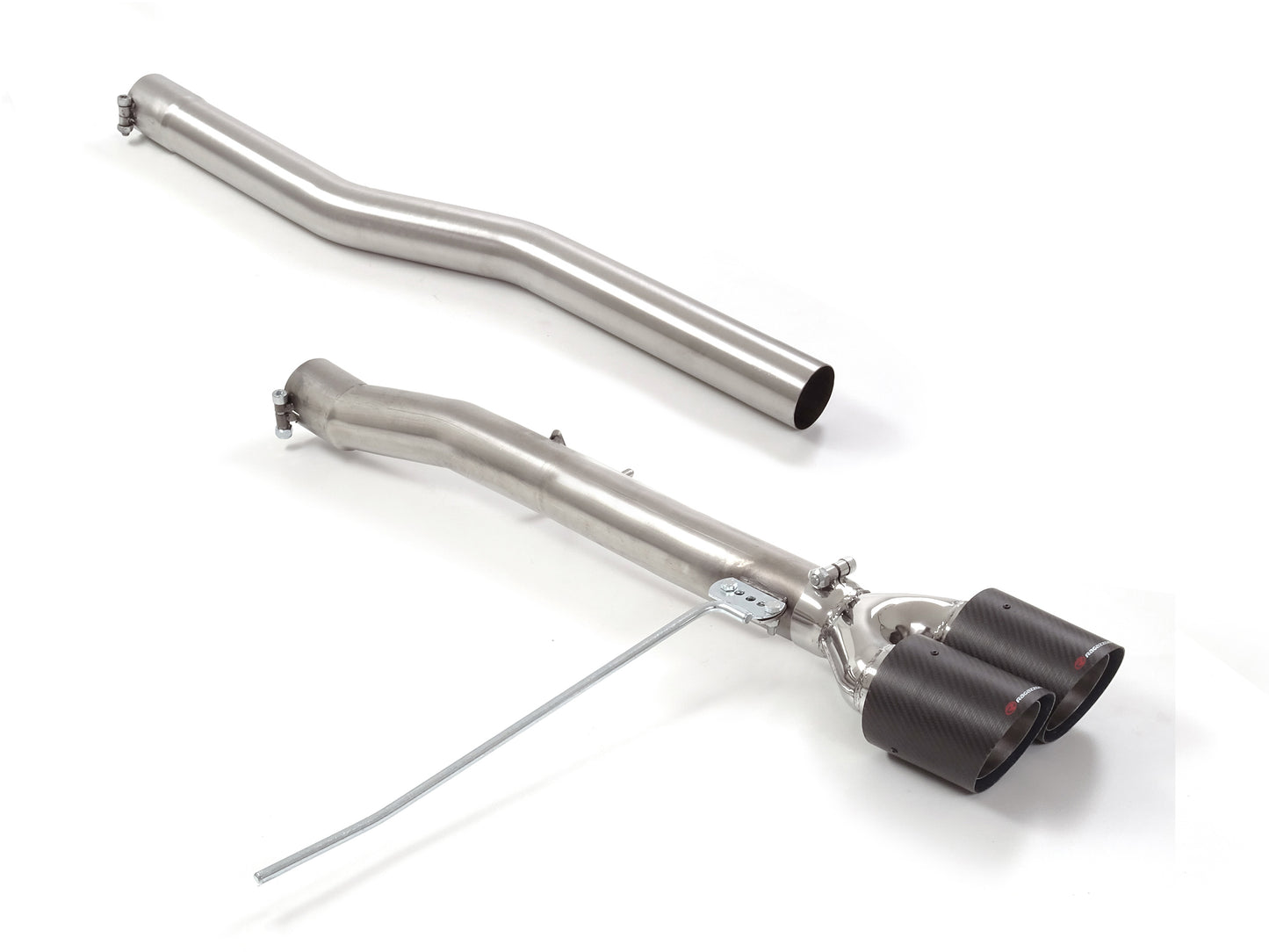 Tube arrière duplex Ragazzon en Inox (50.1036.84)