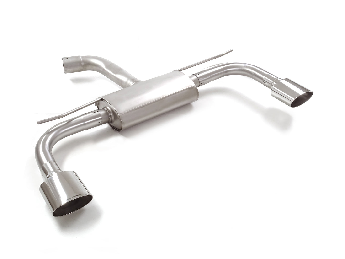 Silencieux arrière duplex Ragazzon en Inox (50.1059.12)