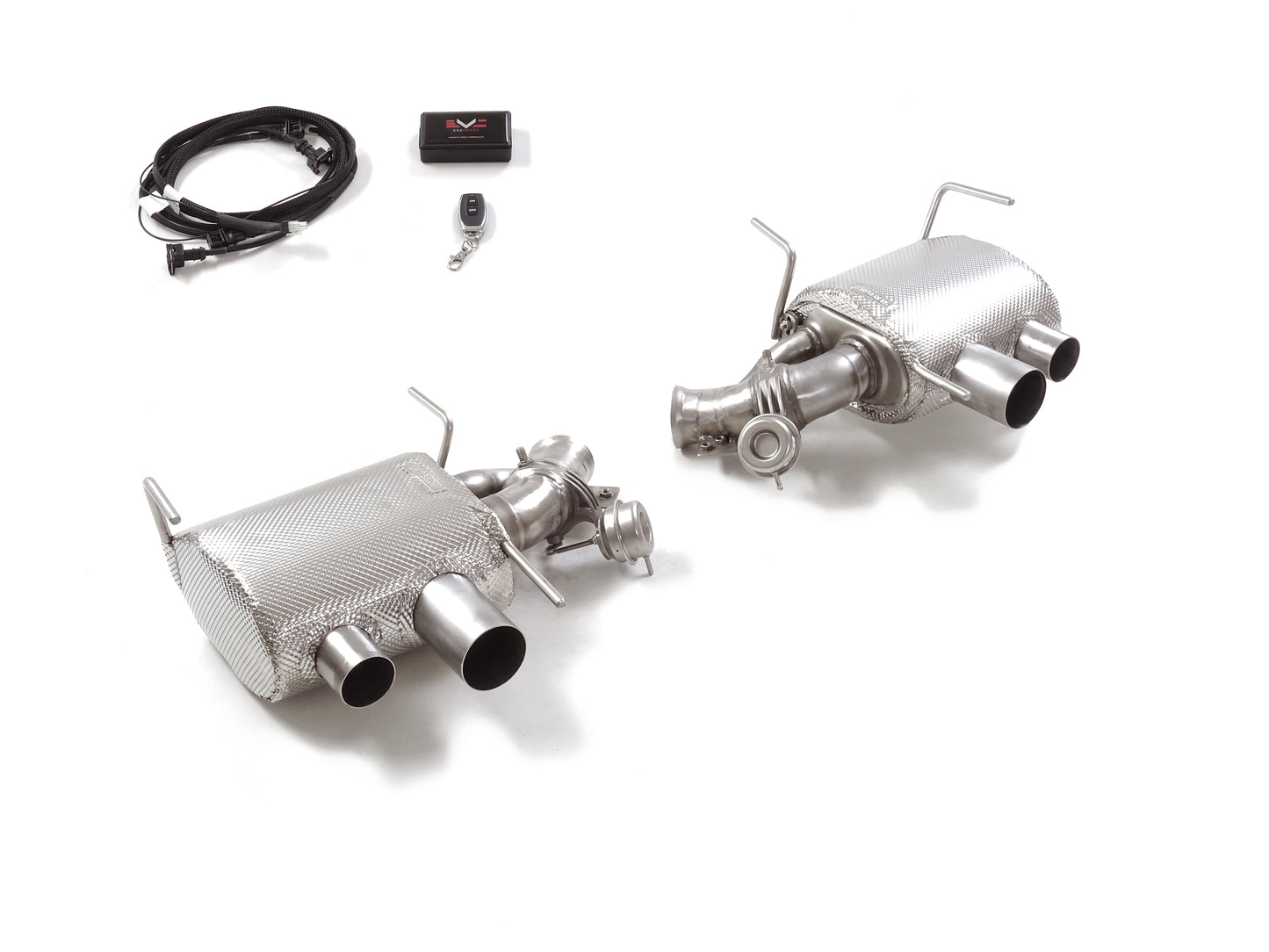 Silencieux arrière duplex Ragazzon en Inox (50.1074.40)