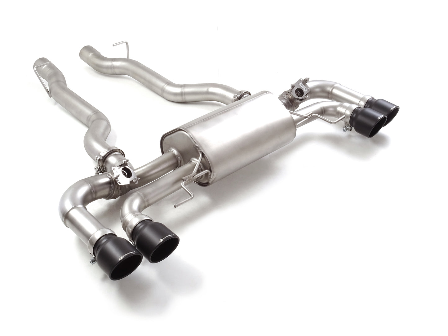 Silencieux arrière duplex Ragazzon en Inox (50.1145.64B)