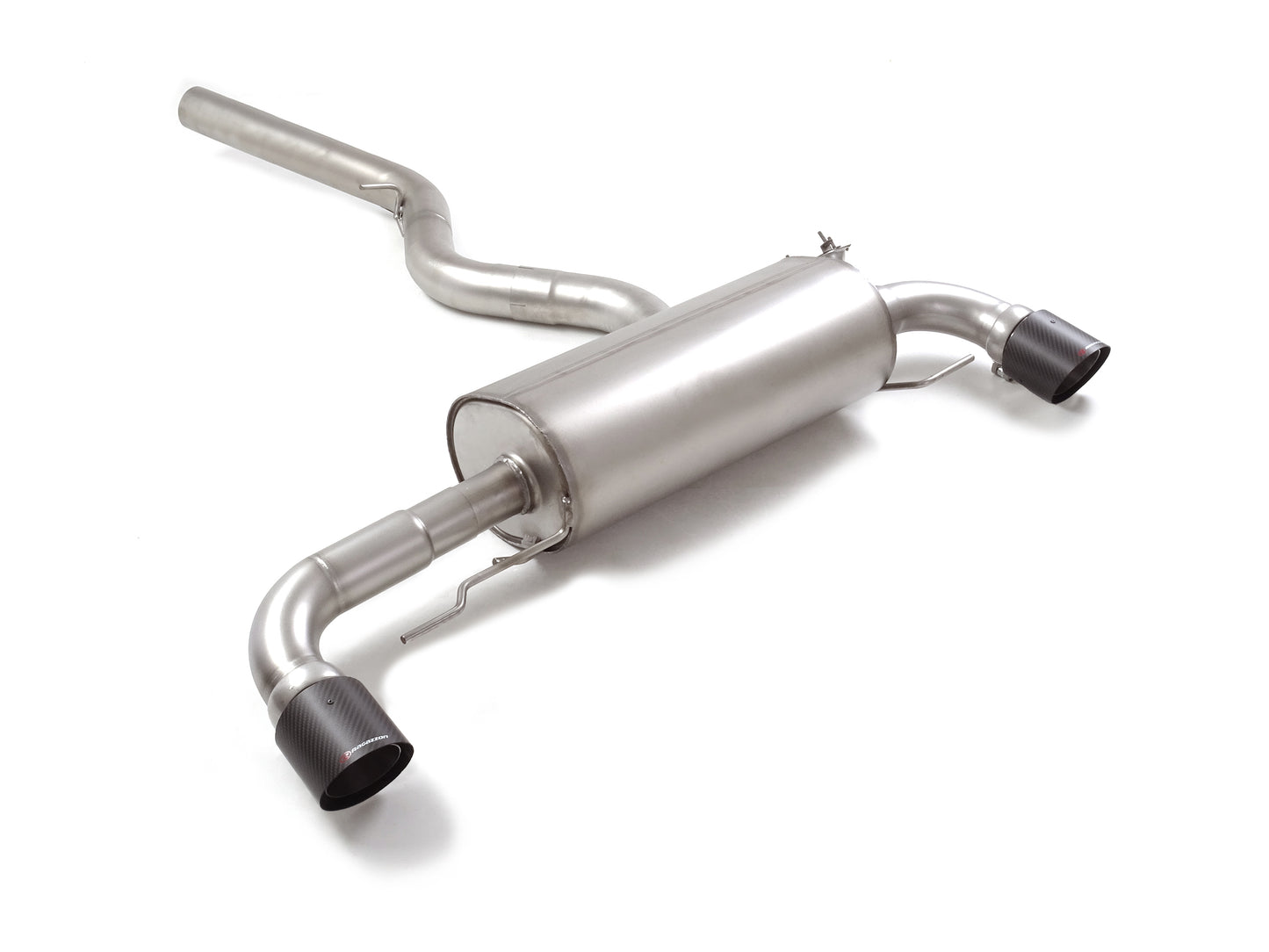 Silencieux arrière duplex Ragazzon en Inox (50.1150.74)