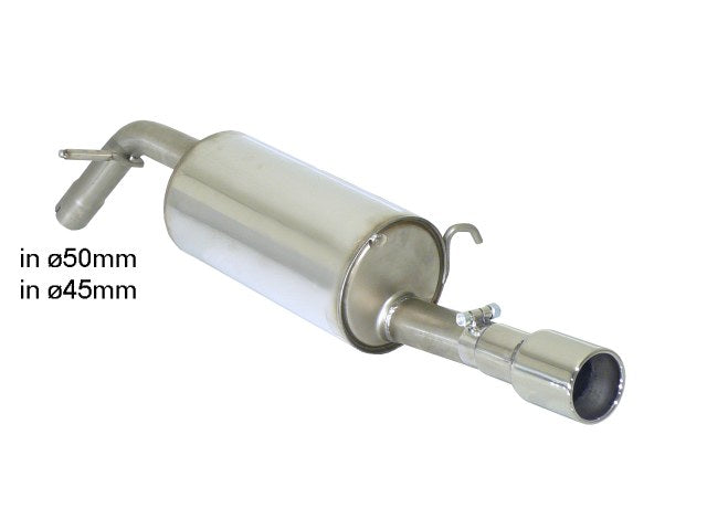 Silencieux arrière Ragazzon en inox (50.0457.05)