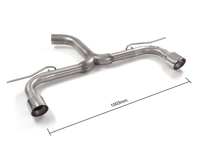 Tube arrière duplex Ragazzon en Inox (50.0795.61)