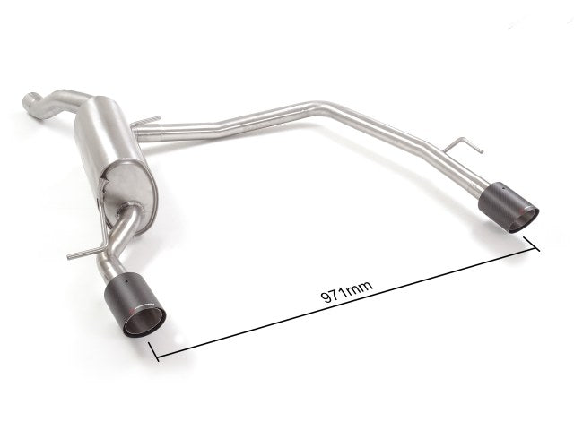 Silencieux arrière duplex Ragazzon en Inox (50.0815.73)