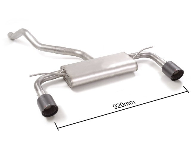 Silencieux arrière duplex Ragazzon en Inox (50.0864.74)