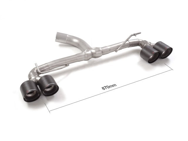 Tube arrière duplex Ragazzon en Inox (50.0954.84)