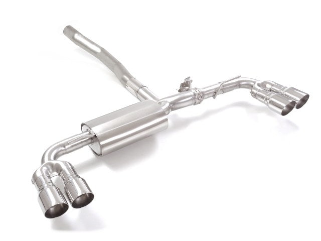 Silencieux arrière duplex Ragazzon en Inox (50.0990.58)