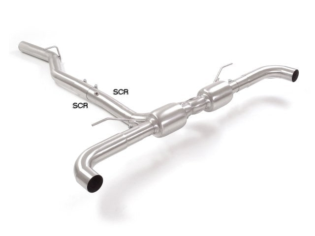 Silencieux arrière duplex Ragazzon en Inox (50.0821.40)