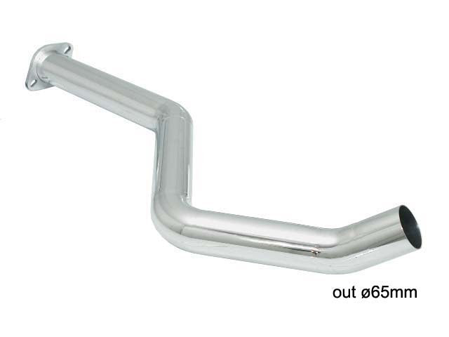 Tube Intermédiaire Ragazzon sans silencieux en Inox (55.0041.00)