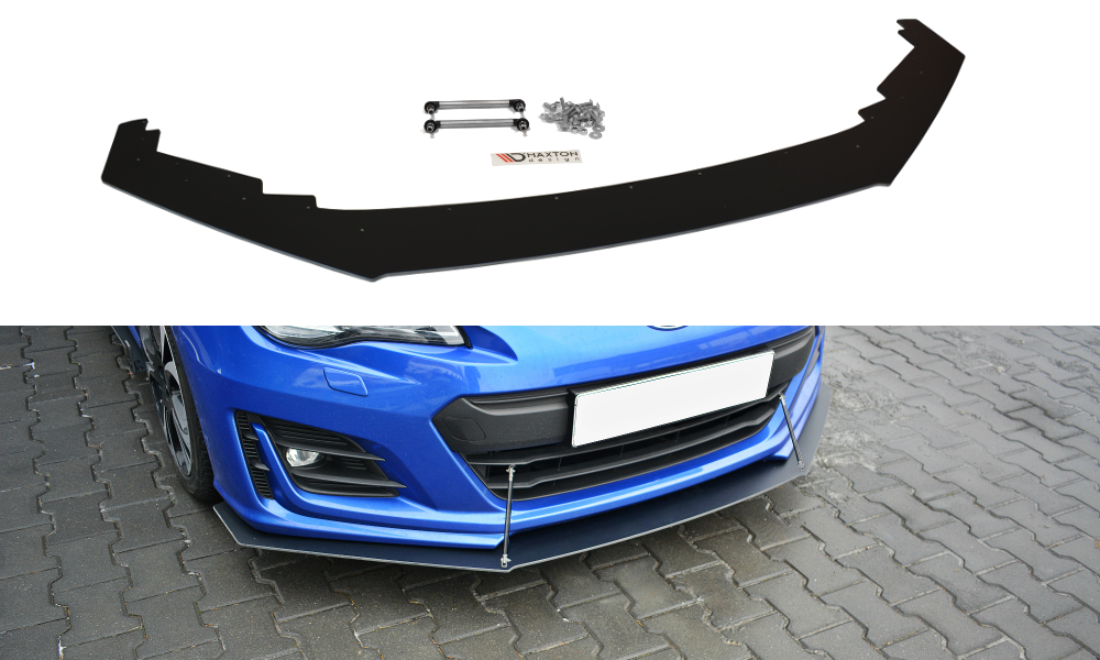 LAME DU PARE-CHOCS AVANT / SPLITTER V.1 SUBARU BRZ FACELIFT SU-BRZ-1F-CNC-FD1A