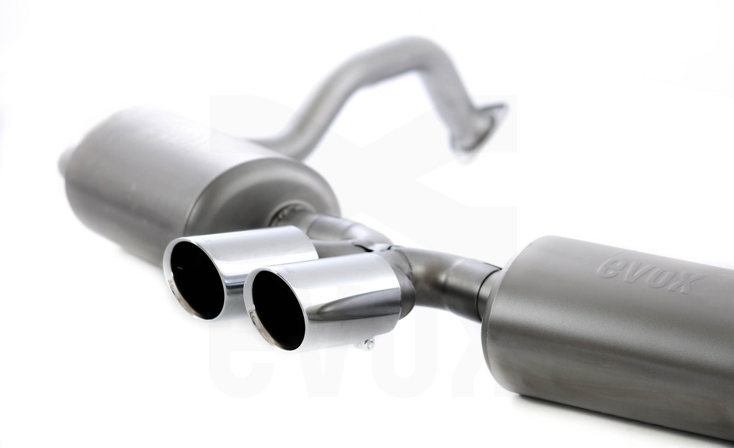 EVOX Silencieux SuperSport Porsche Boxster 987 MKI Inox Chrome