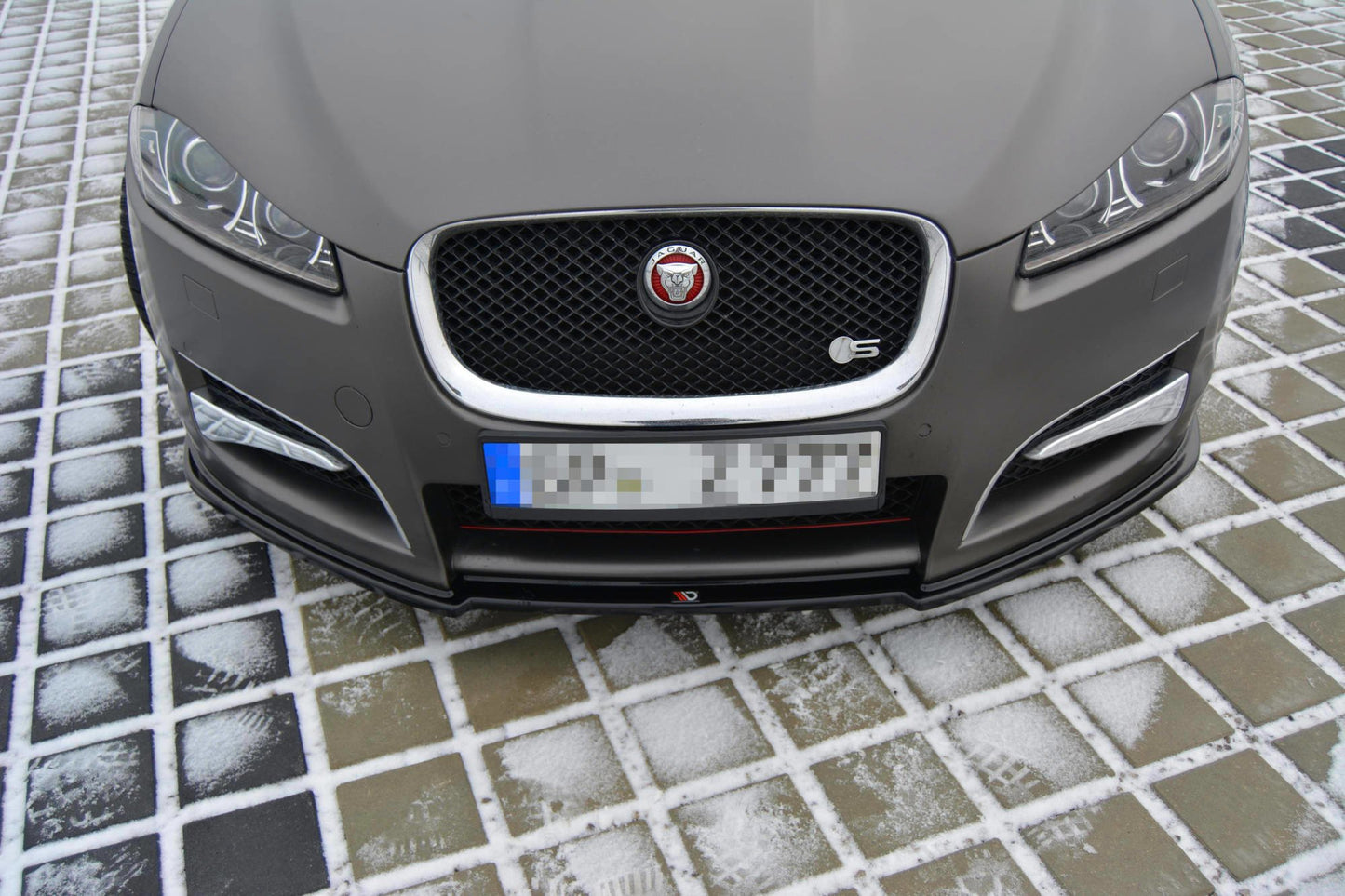 LAME DU PARE-CHOCS AVANT / SPLITTER JAGUAR XF (X250) MK1 SPORTBRAKE S-PACK JA-XFS-1F-SB-FD1G