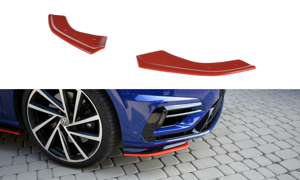 Lame Du Pare-Chocs Avant V.8 VW Golf 7 R / R-Line Facelift VW-GO-7F-R-FD8G