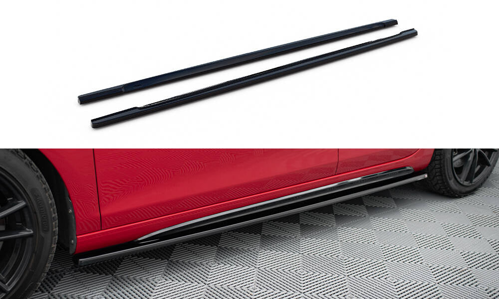 SET DES DIFFUSEUR DES BAS DE CAISSE VW GOLF MK6 GTI/ GTD VW-GO-6-GTD-SD1G