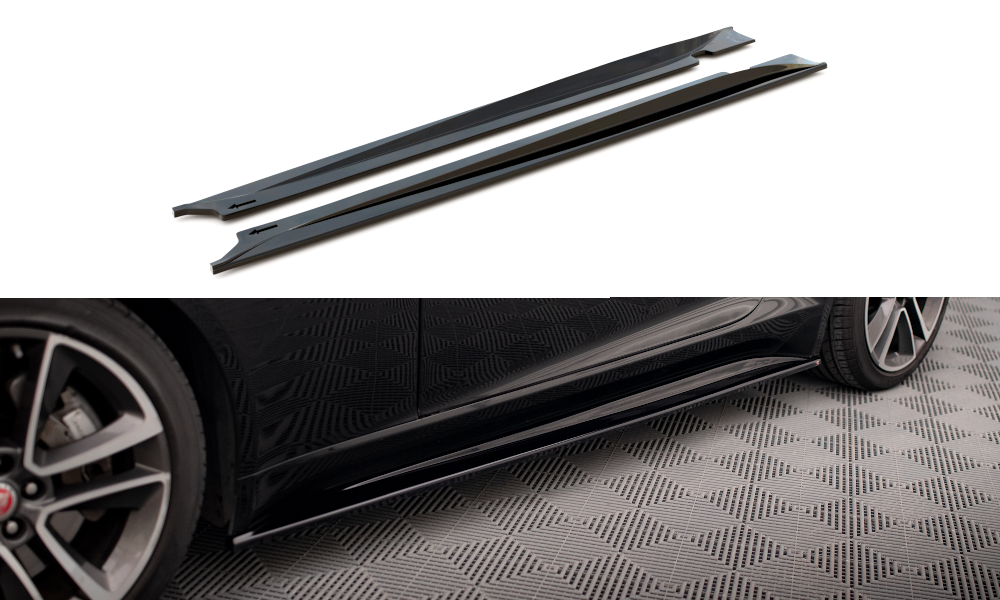 SET DES DIFFUSEUR DES BAS DE CAISSE JAGUAR F-TYPE JA-F-TYPE-1-SD1G